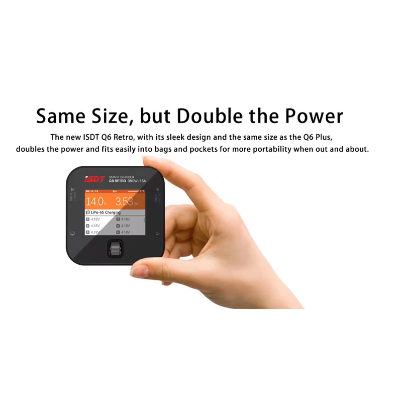 Балансирующее устройство для литий-полимерных аккумуляторов ISDT Q6 350 Вт 16 А