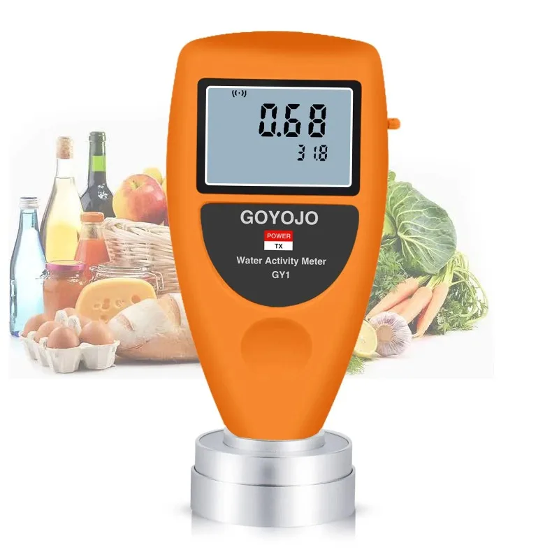 

Water Activity Meter Smart Food Water Activity Tester for Jerky Dried Fruit Grain Vegetable Aw Moisture Mete Tools