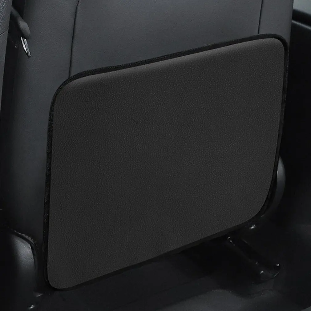 

Anti-kick Pad Car Seat Back Storage Storage Bag Anti-kick Pad Half Pack Rear Anti-dirty Protection Auto Accessories
