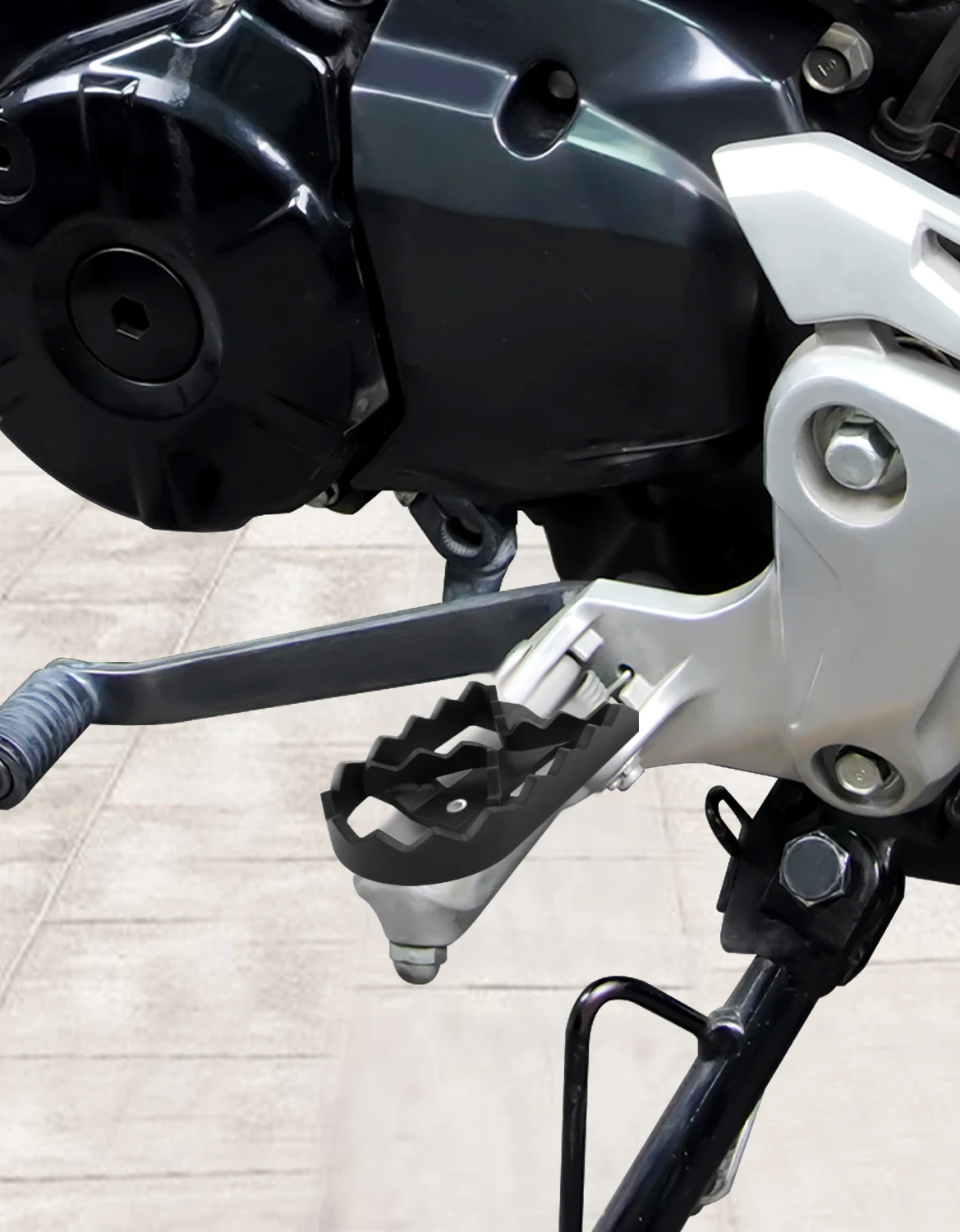 Широкие адаптеры для подножек (платформы) CB1000 CB300F CB300R CB500F CB500X CB900F CBR1000F CBR1100XX CBR250R VFR1200 для Honda (art.: 3920dc211da18) - 3920dc211da18