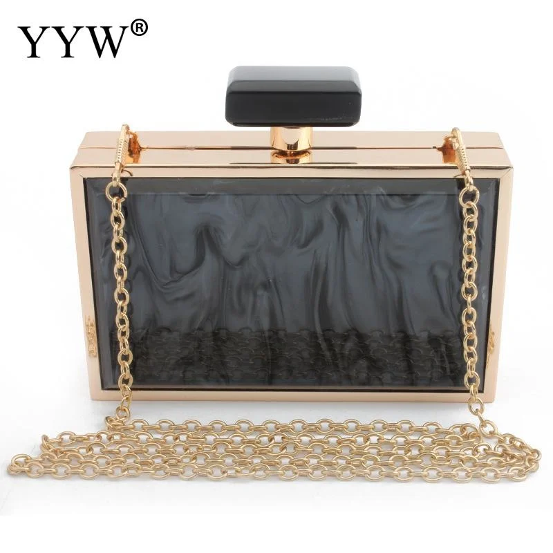 

Famous Brand 2023 Wallet Women Acrylic Clutch Purse Box Luxury Marble Evening Handbags Party Wedding Vintage Casual Clutch