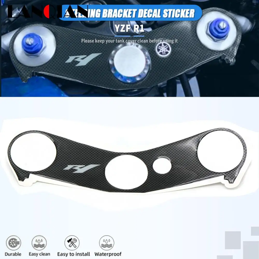 

Motorcycle Tank Protection For Yamaha YZF-R1 YZF R1 YZFR1 2004-2008 2007 Plate Fork Badge Steering Bracket Cover Decal Sticker
