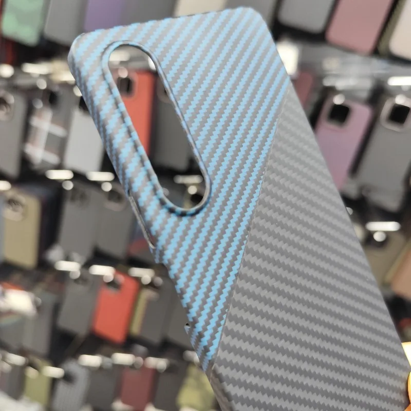 Чехол из углеродного волокна для Sony Xperia1 vi чехол телефона арамидного