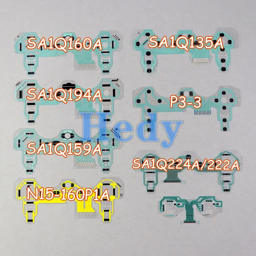 

50PCS Conductive Film Keypad flex Cable For Playstation 3 PS3 SA1Q135A SA1Q160A SA1Q159A SA1Q194A P3-3 SA1Q224A N15-160P1A
