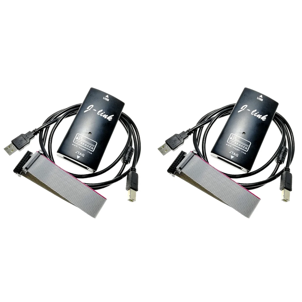 

2X высокоскоростной эмулятор JLink V8 USB Эмулятор JTAG отладчик V8