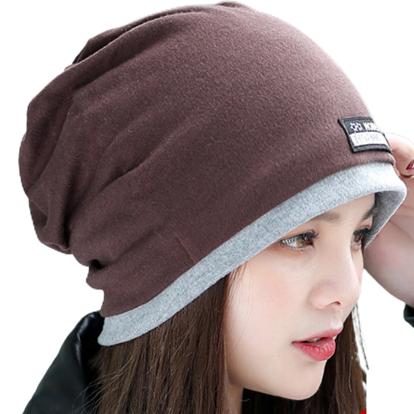 

Slouchy Beanie Hat For Men And Women Elasticity Lightweight Cotton Hat