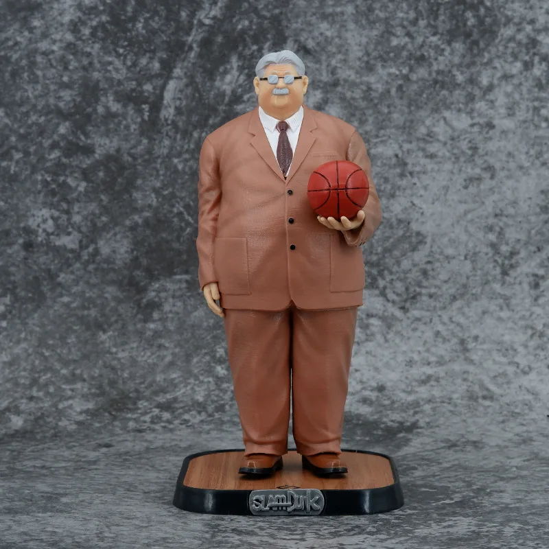 Фигурка аниме SLAM DUNK 22 см, статуэтка тренера анзай мицуиоши, коллекционная кукла из ПВХ, модель GK, Детские фанаты, игрушки, орнамент, подарок