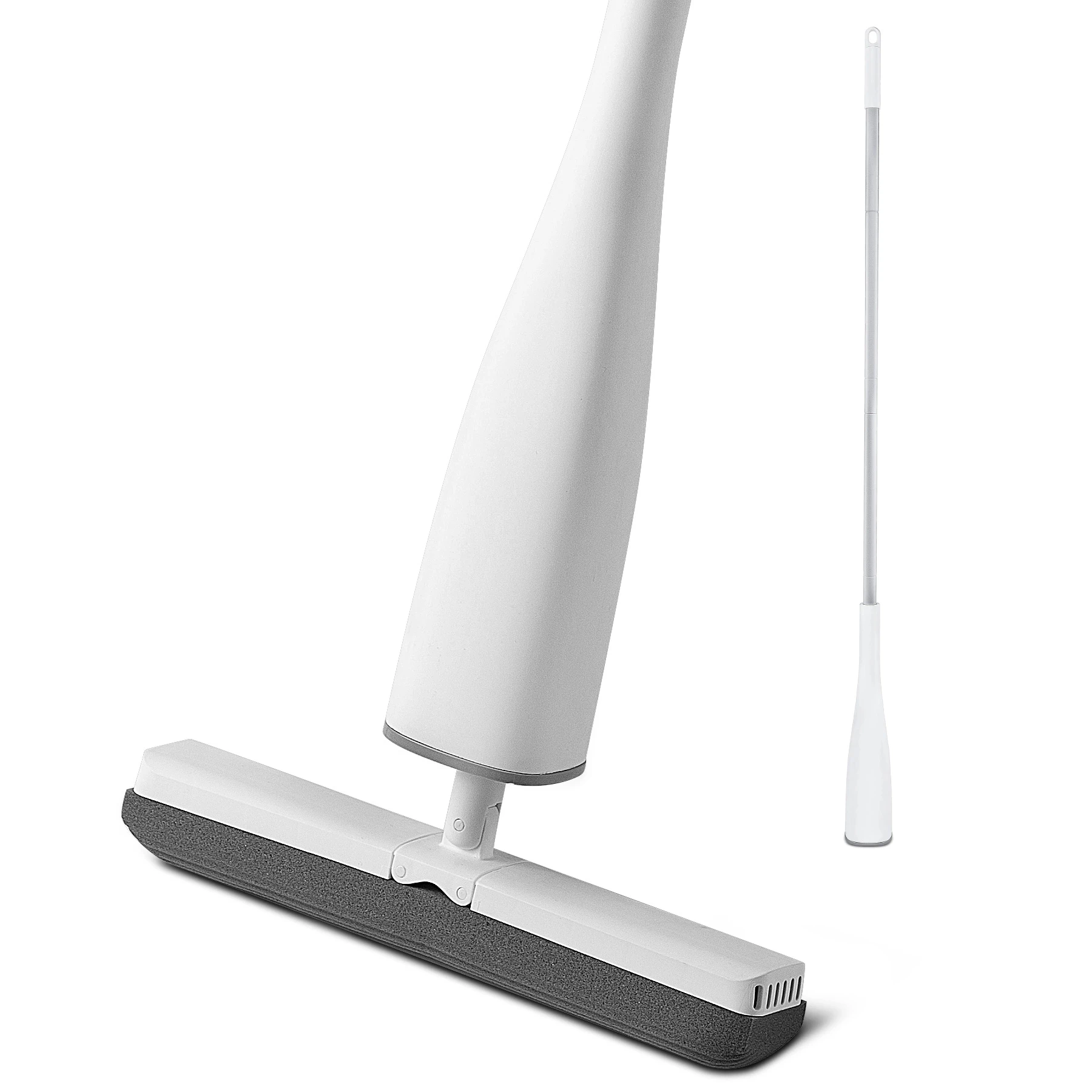 

180 Degree Self-Wringing Mop Squeeze Mop with PVA Sponge Mop Heads Floor Washing Mop for Household Cleaning Tools