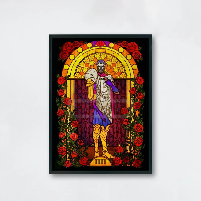 

Постер League of Legends Aphelios Lux Jhin Smolder печать на холсте