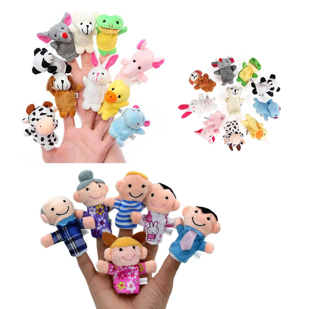

Finger Puppetsfamily Toddlers Daddy 1 3 Easter Puppet Show Theater Kids Set