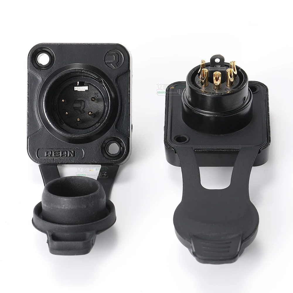 Уличная водонепроницаемая розетка для микрофона усилителя микшера кабеля