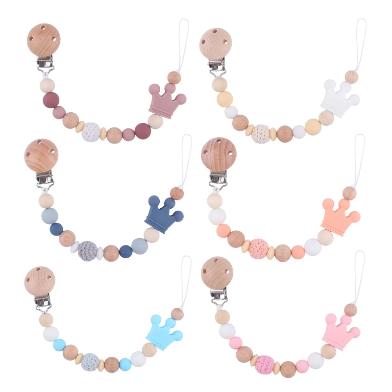 

Breast Feeding Weaning Toy for Infants 0-6 Months Baby Paci Holder Teething Toys BPA Free Infant Supplies Baby Chew Kit GXMB