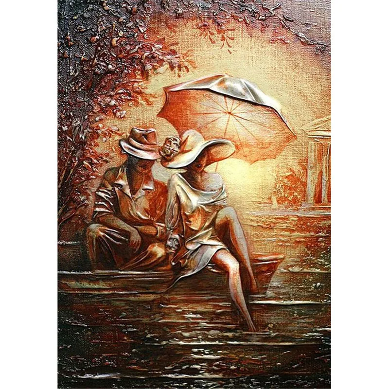 

5D полная квадратная круглая алмазная живопись абстрактная парная Алмазная мозаика вышивка украшение Стразы картина спальня Искусство