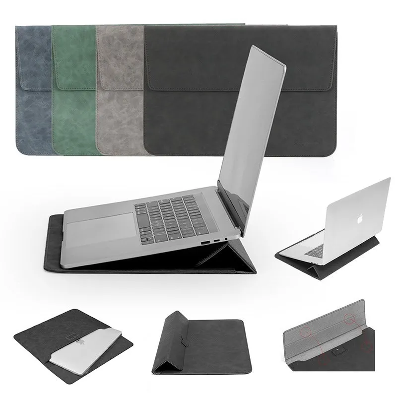 Omnpak Laptop Sleeve Bag For Macbook Air 13 Pro 13.3 14 15  Huawei Matebook Notebook Cover XiaoMi