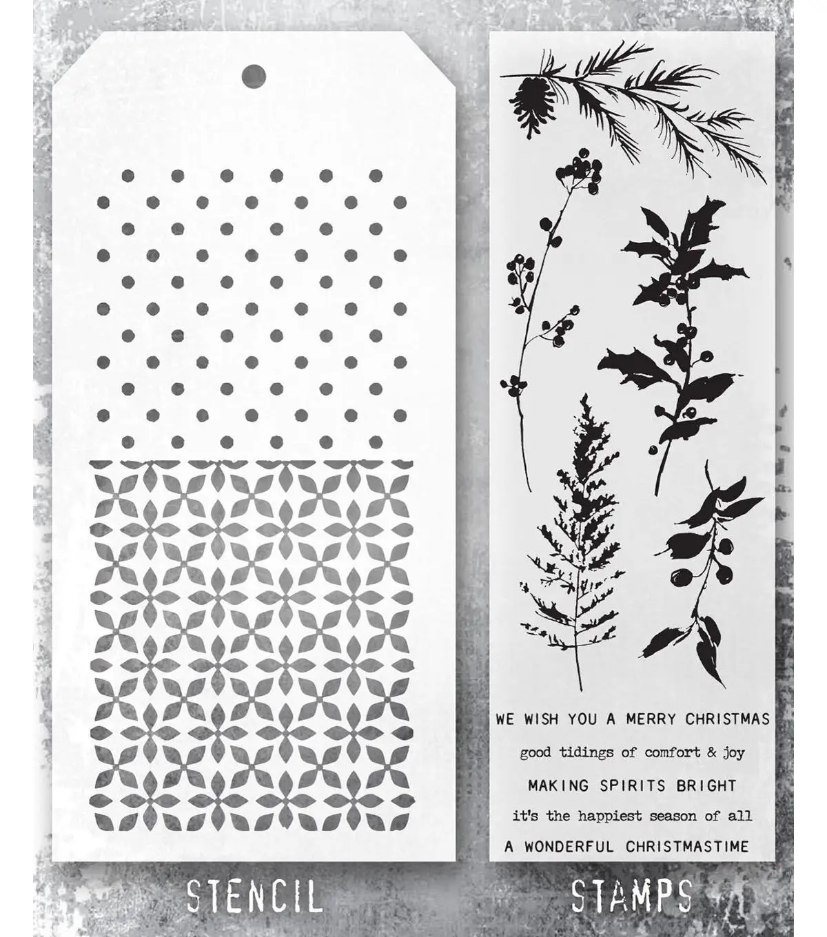 

Winter Watercolor Stamp Stencil For Scrapbooking Photo Album Decorative Embossing DIY Make Paper Cards Crafts 2022 New Arrivals