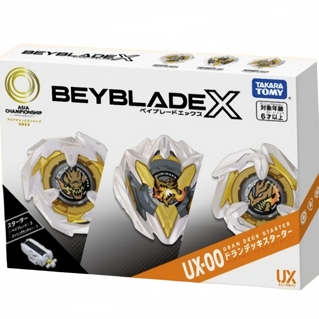 Фото ПОДЛИННЫЙ Beyscollector TAKARA TOMY BEYS X UX-00 Чемпионат Азии Памятный стартовый набор Dron Deck PSL №1