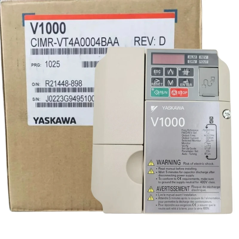 Новый инвертор CIMR-VT4A0004BAA Yaskawa гарантия 1 год на складе