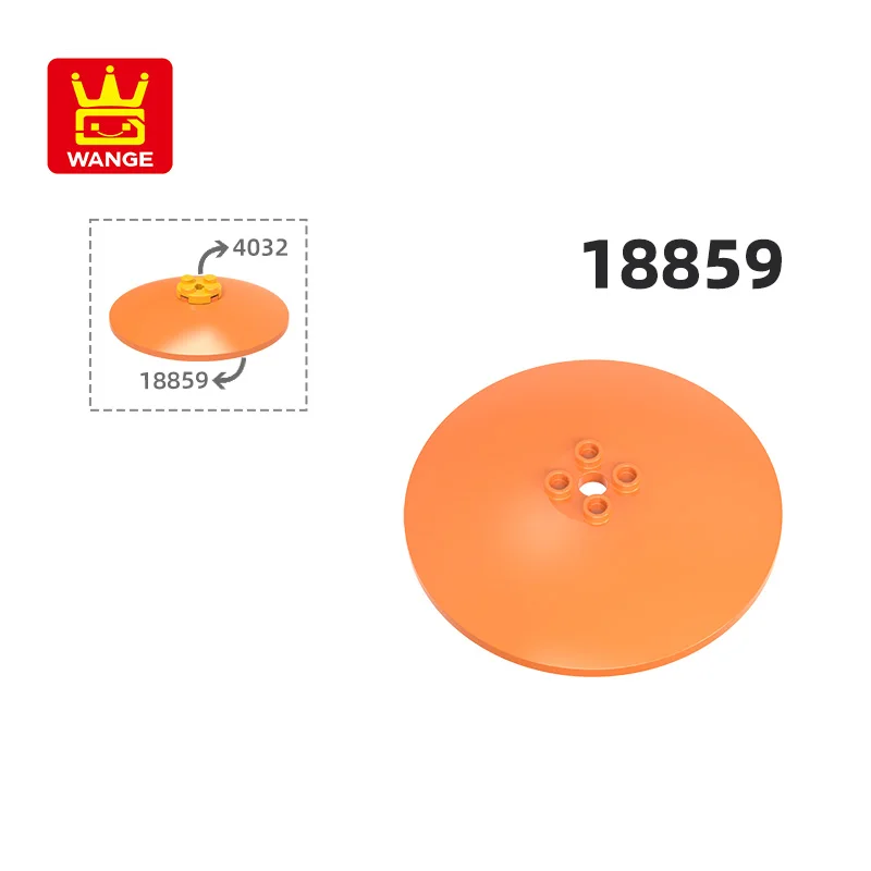 WANGE 18859 100 г/21 шт. 8x8 инвертированные строительные блоки Moc Аксессуары Совместимые с