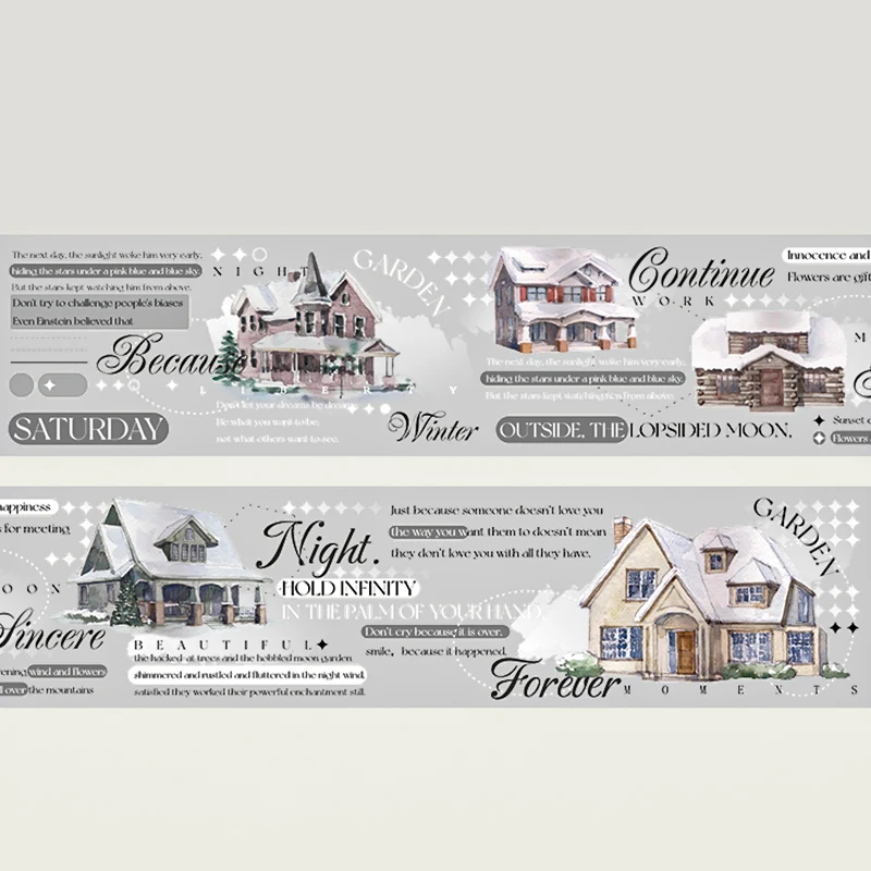 

Лента для наклеек Mr. Paper "История маленького города"