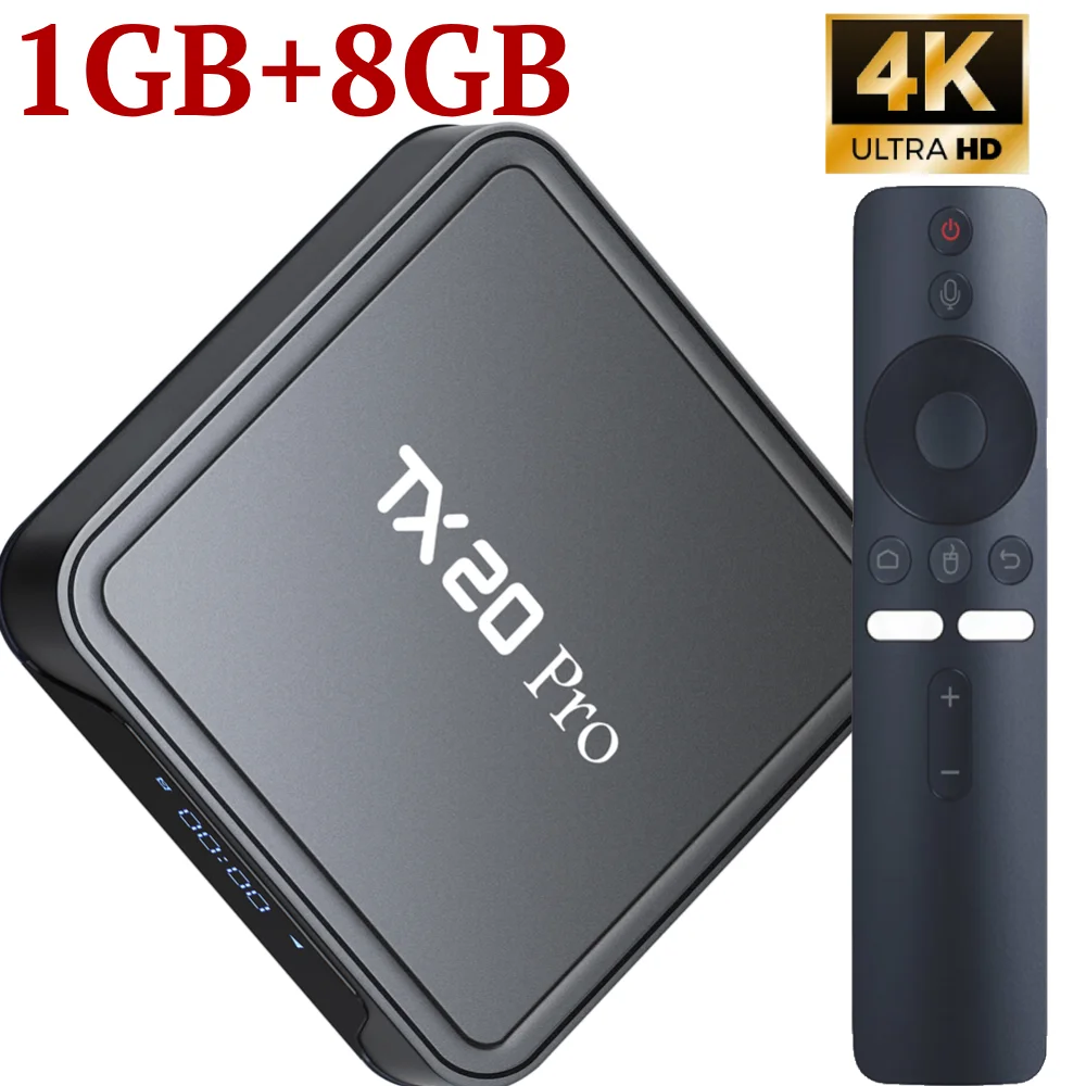 Android 15 Smart TV Box lwinner H313 четырехъядерный процессор 4K HD Dual WIFI BT5.2 1 ГБ 8