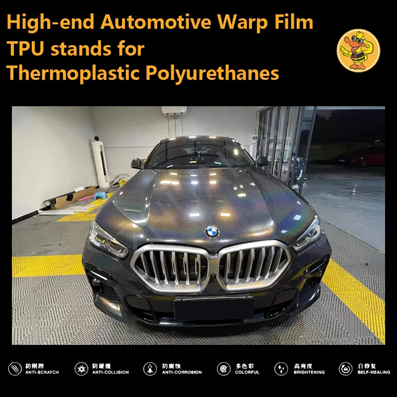 Высококачественные автомобильные наклейки из ТПУ