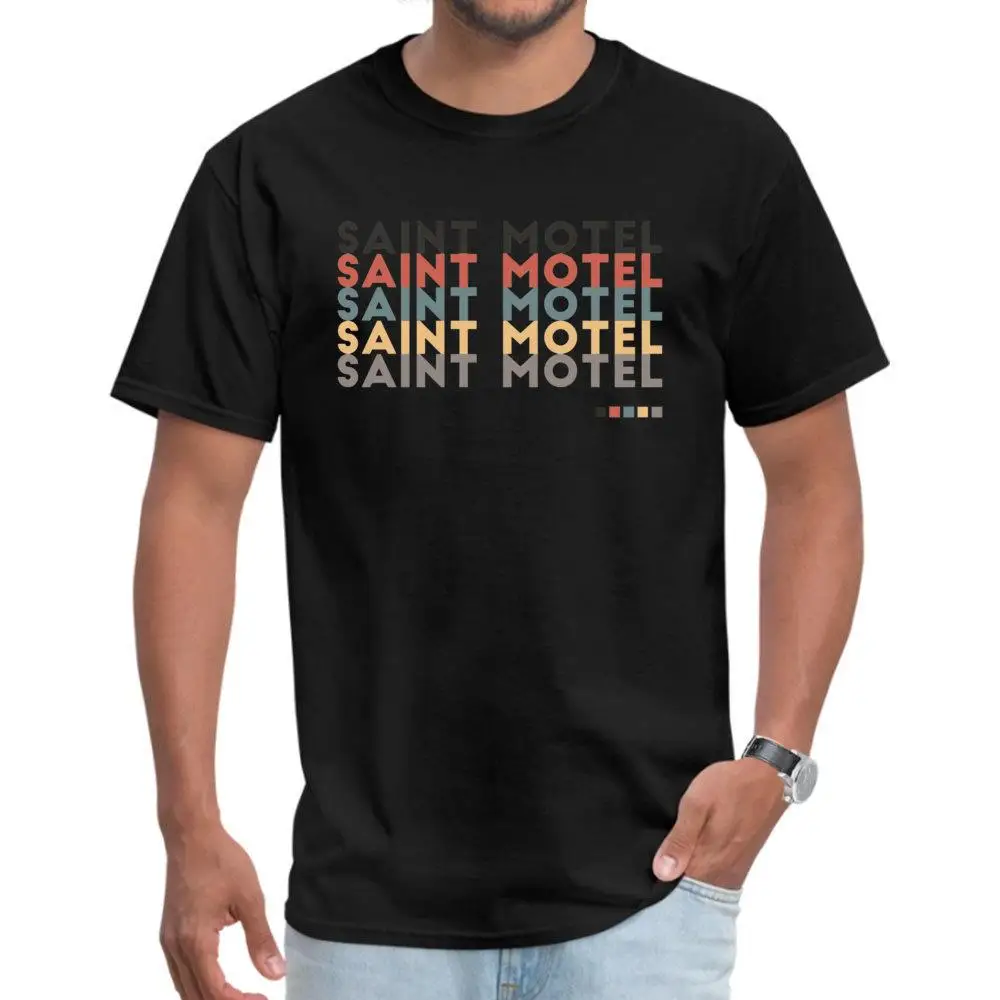 

Tops Shirt Saint Motel Tshirts Summer Autumn Family Custom Atheist Sleeve Friends TV Crew Neck Men Top T-shirts Custom