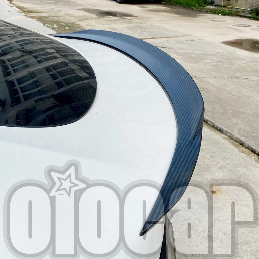 Высококачественное сухое углеродное заднее крыло спойлера oiomotors для модели Tesla Y