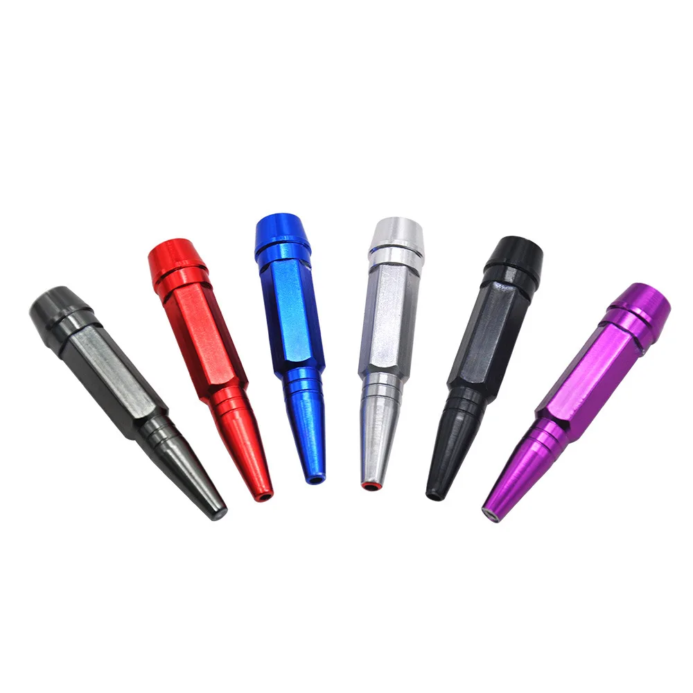 

Metal Snuff Bullet Multifunction Snuff Sniffer Mini One Tube Nasal Dispenser Portable Snorter Tool Smoking Accessories