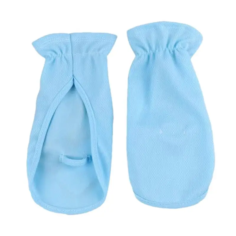 Перчатки для защиты рук от солнца перчатки без пальцев дышащие шелковые