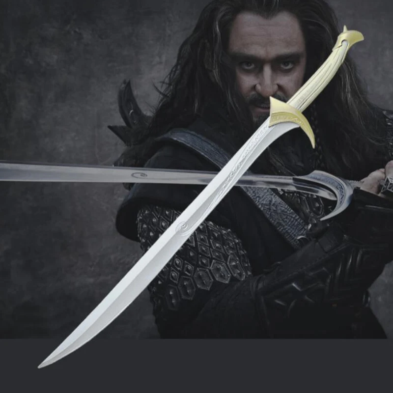 

1:1 The Elves Sword COS Sword Orcrist Sword Simulation Weapon Children's toy Party Decoration Show Magic Ring Props 99cm