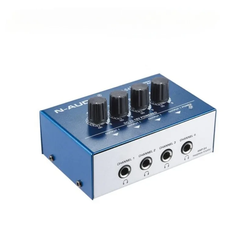 Leicozic стерео усилитель для наушников 4-канальный Amplificatore DC12V адаптер питания