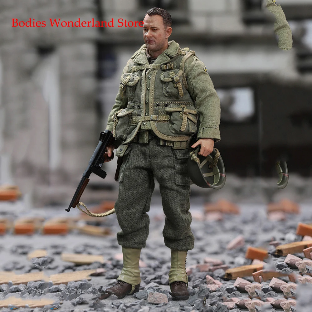 

DID XA80010 1/12 Scale Collectible WWII US Ranger Captain Miller 6'' Male Soldier Action Figure Model Doll Full Set In Stock