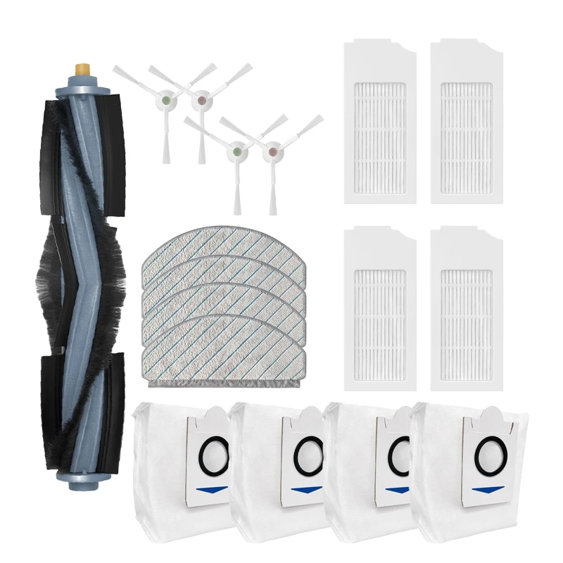 

Белая боковая щетка с фильтром для основной щетки Ecovacs Sweeper T10/T10 TURBO, Сменные аксессуары