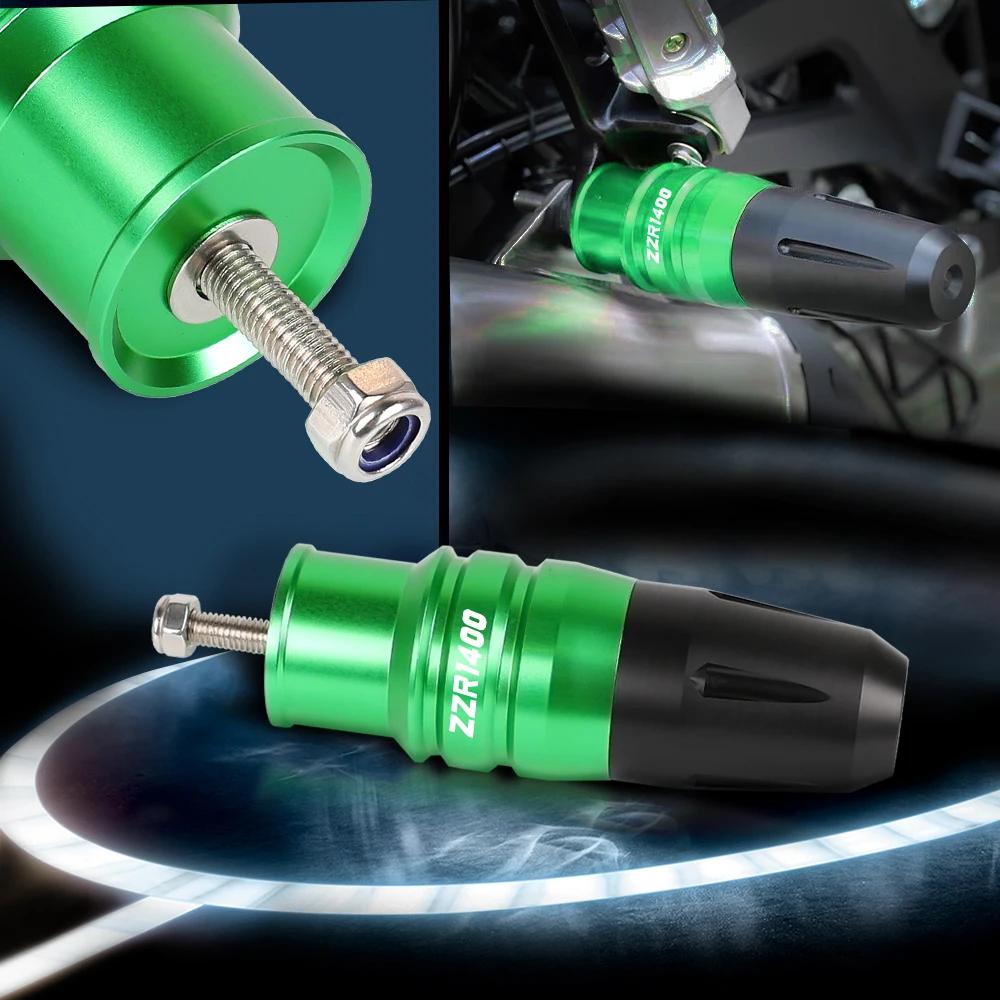 

Motorcycle CNC Accessories Frame Sliders Crash Pad Falling Protector Guard FOR KAWASAKI ZZR1400 ZX14R ZX 1400 2006-2018 2017