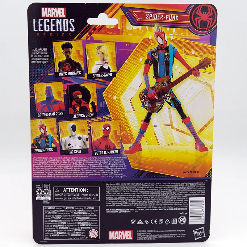 Новая фигурка Человека-паука в стиле панк Hobart коричневая аниме Across The Spider