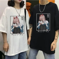 japanese manga power print women t shirt harajuku short sleeve t shirt female hip hop fashion woman blouses 2022 y2k clothes top