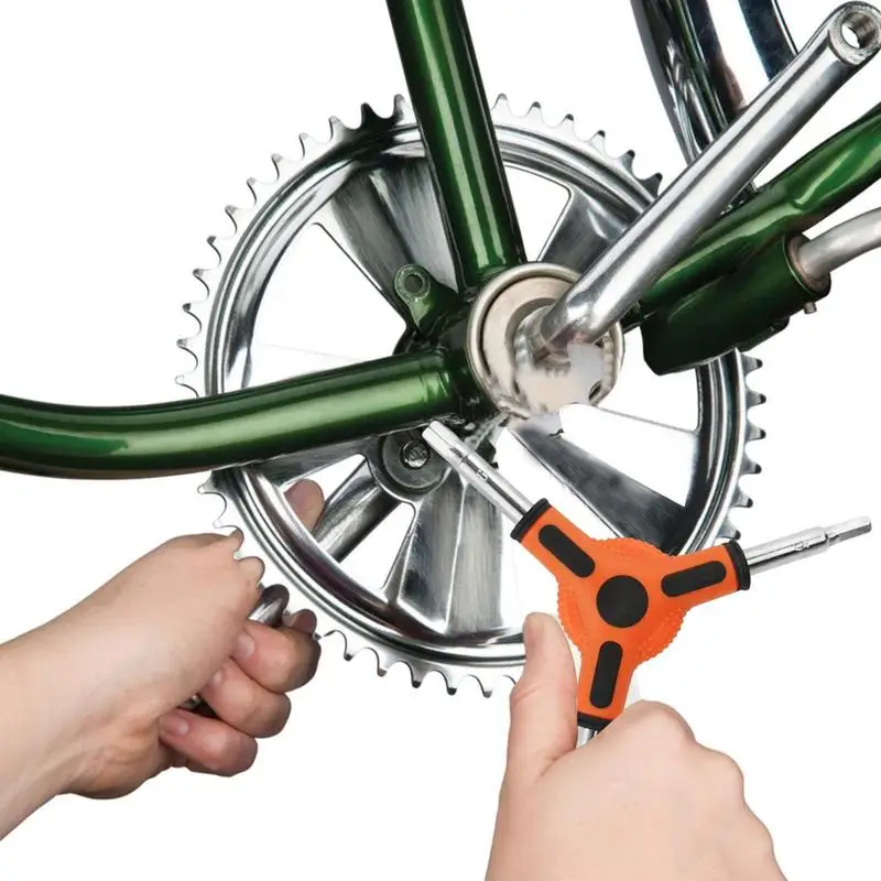 

Трехходовой шестигранный ключ, портативный велосипедный треугольный шестигранный ключ, высокая твердость, меньше усилий, Комбинированные Инструменты для ремонта велосипеда, дорожного велосипеда