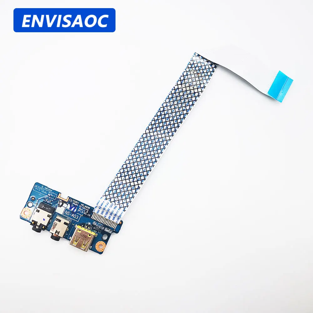 Для ноутбука Lenovo IdeaPad Y500 Y510P USB аудио разъем для наушников плата VIQY1