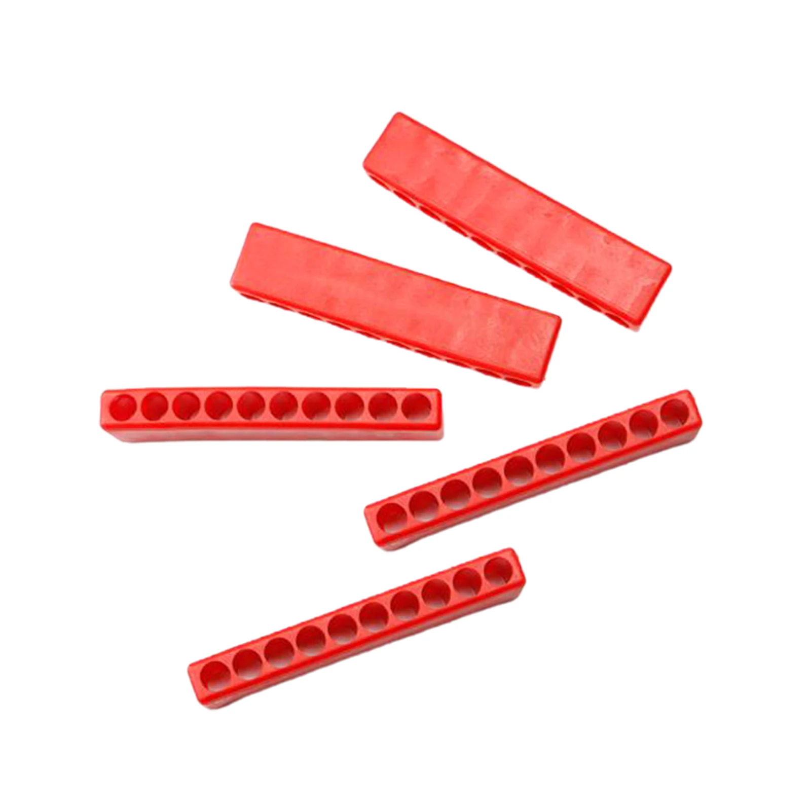 

High Quality Hand Tools Organizer Bit Holder Screwdriver Bit Rack Durable Plastic Screw Bits Organizer 10 Holes