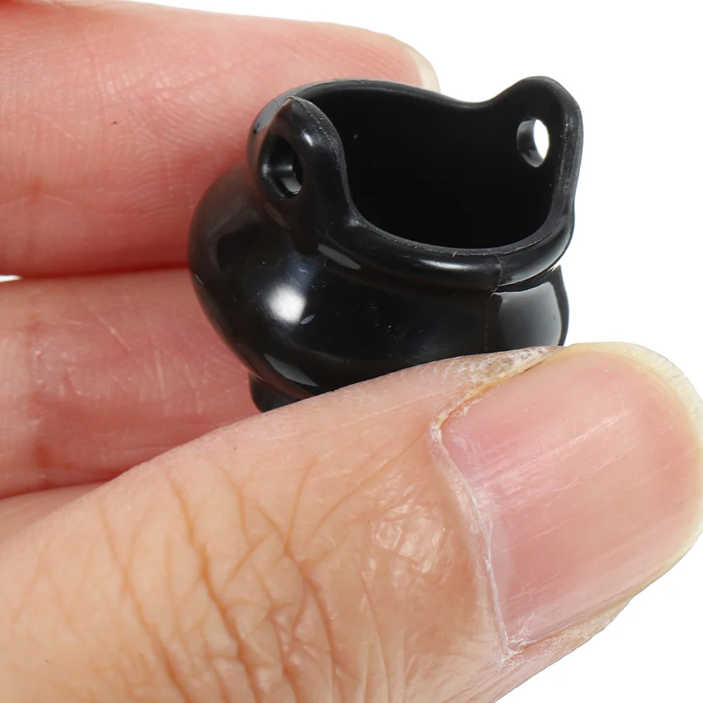 10 комплектов шляпа ведьмы на Хэллоуин миниатюрные шапки крошечные для кукол