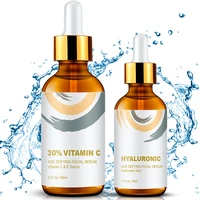 envisha skin care set face serum hyaluronic acid vitamin c anti aging wrinkle shrink pores exfoliating whitening moisturizing