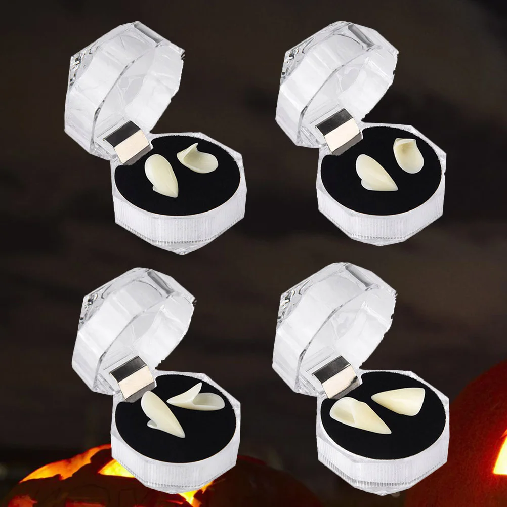 

Fangs Teethfake Cosplay Werewolf Dentures Realistic Props Dentureresin Costume Accessories Party Decoration Prop Horror Caps