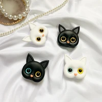 ins 3d cute cat phone stand stereosized foldable makeup mirror phone grip for iphone samsung mobile phone accessories
