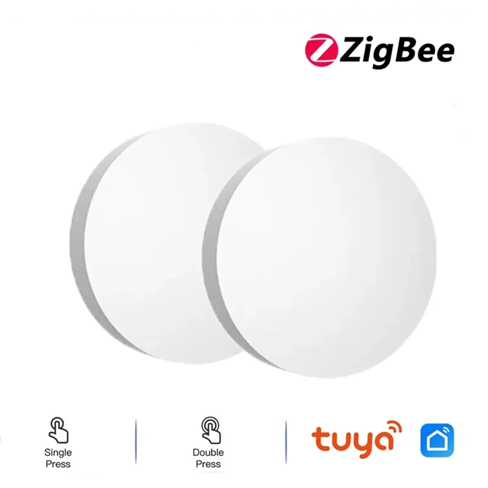 Умный пульт дистанционного управления Беспроводной переключатель Tuya ZigBee с