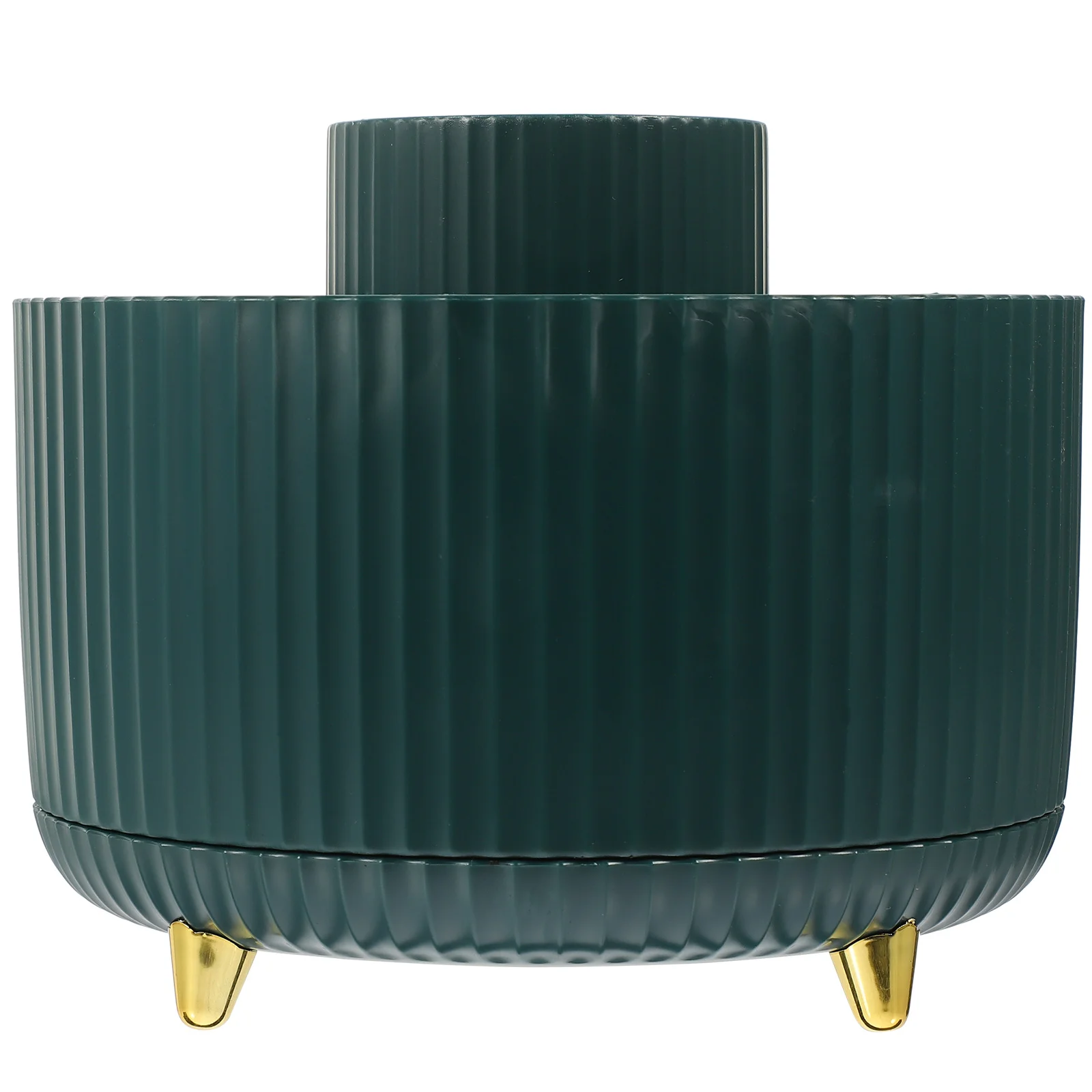 

Holder Organizer Brush Pen Makeup Storage Desk Rotating Desktop Tabletop Cup Container Office Stationery Case Box Compartments