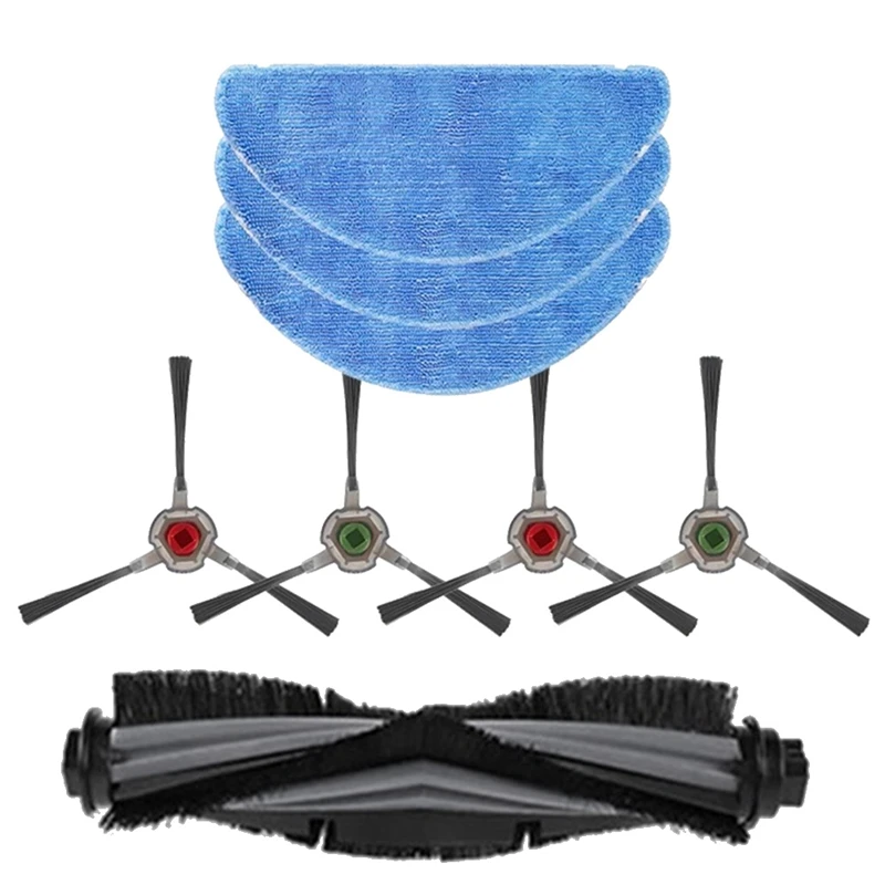 

For Yeedi K650 Robot Vacuum Cleaner HEPA Filter Side Brush Mopping Cloth Roller Brush Kit Cleaning Spare Parts