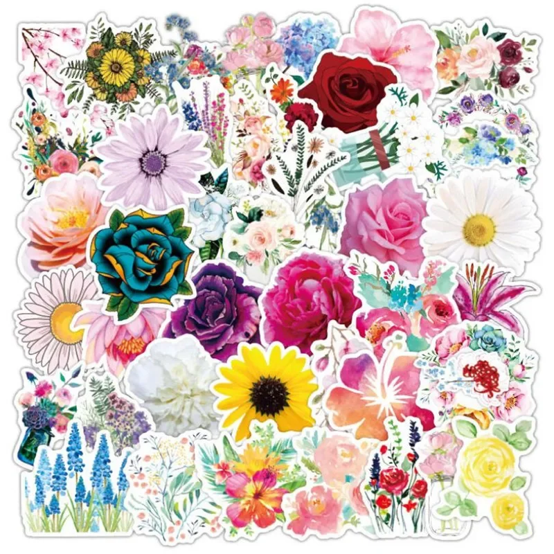 10/30/50 персонализированные Мультяшные цветы для девочек граффити чемодан