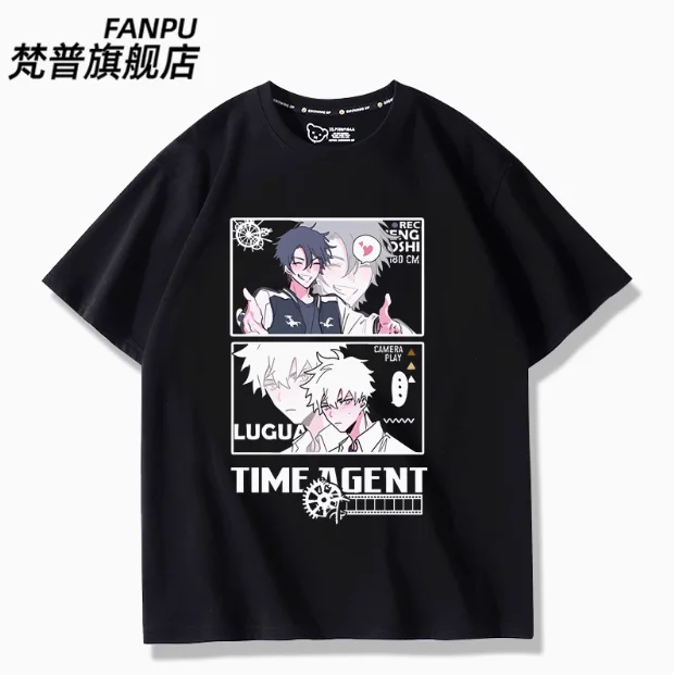 Аниме Link Click Cheng Xiaoshi Lu Guang футболка с коротким рукавом летний карнавальный костюм