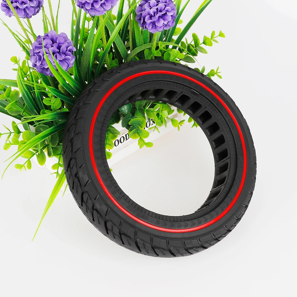 

Off-road Tire Solid Tyre LIP10x2.125 Red Line Tire Scooters Accessories Durable Wearproof For No. 9 F20 F25 F30 F40