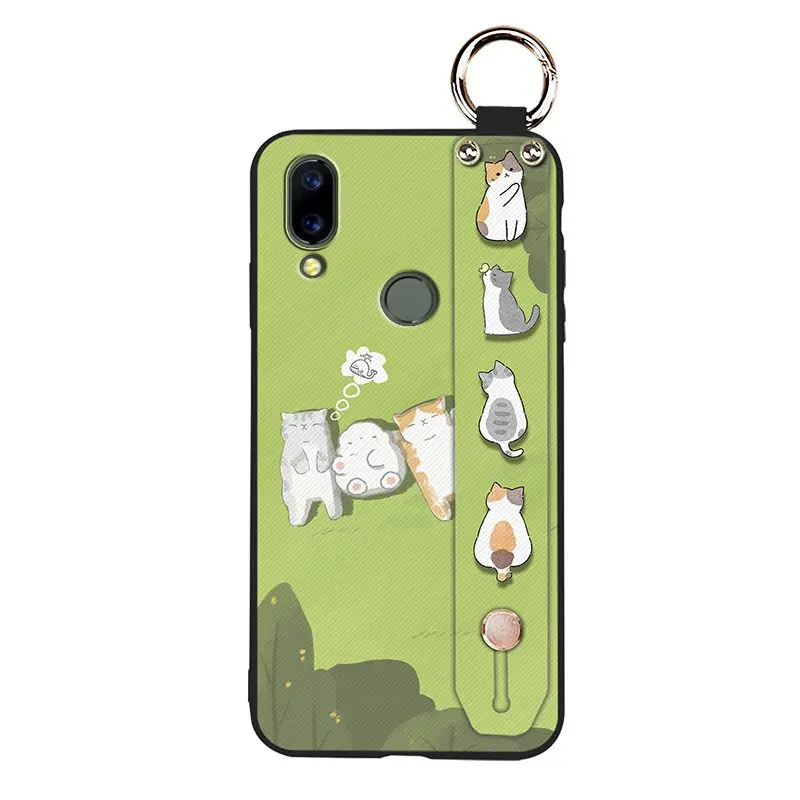 anti knock painting flowers phone case for umidigi a3s new arrival dirt resistant silicone kickstand free global shipping